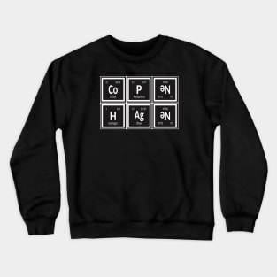 Copenhagen City | Periodic Table of Elements Crewneck Sweatshirt